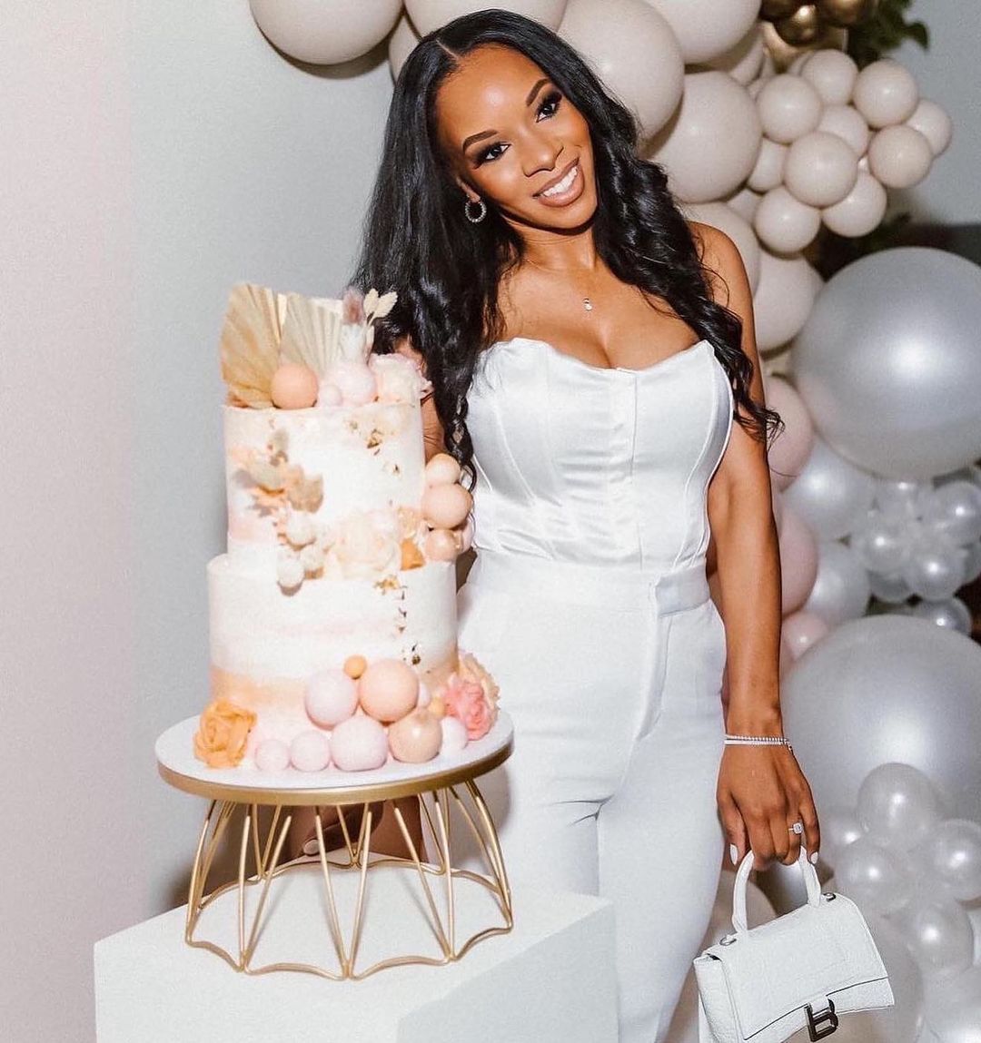 Bridal shower Jamaica cake